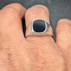 Mexico Taxco Silver Ring – Size 11 – 13.08g – Stamped TG‑615